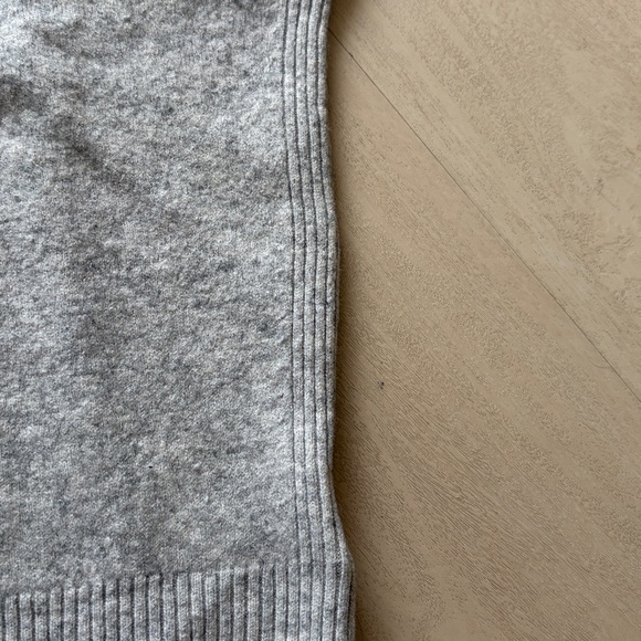 REISS cashmere blend womens sz large gray turtle neck sweater $450 - Picture 2 of 9